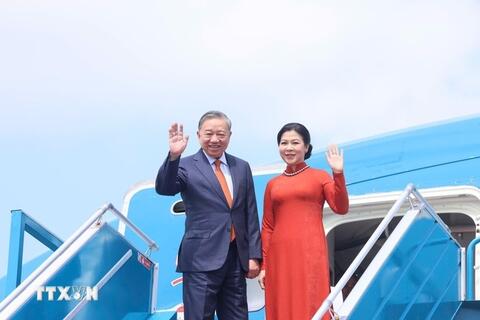 Tổng Bí thư Tô Lâm và Phu nhân lên đường thăm chính thức Phần Lan