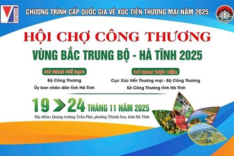 Hội chợ Công Thương vùng Bắc Trung Bộ – Hà Tĩnh 2025: Điểm hẹn kết nối và mua sắm hấp dẫn