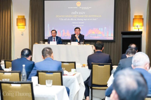 Phát biểu của Bộ trưởng Nguyễn Hồng Diên tại Diễn đàn Doanh nhân Việt Nam tại Australia