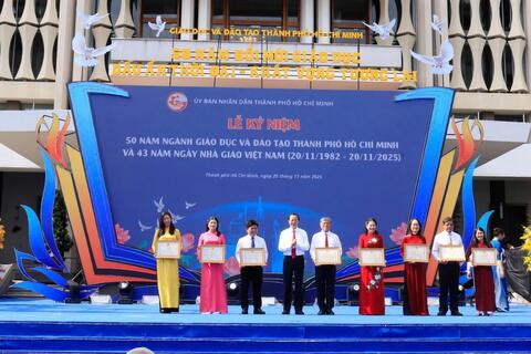 50 năm ngành Giáo dục TP Hồ Chí Minh tiên phong đổi mới