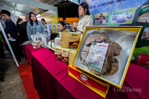 Đặc sản Hà Tĩnh 'đắt khách' mua tại Hội chợ Bắc Trung Bộ