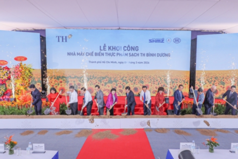 TH khởi công Nhà máy chế biến thực phẩm sạch 6.000 tỷ đồng tại Bình Dương
