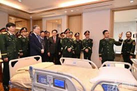 Tổng Bí thư Tô Lâm: Xây dựng Bệnh viện Trung ương Quân đội 108 trở thành mô hình kiểu mẫu trong chăm sóc sức khỏe
