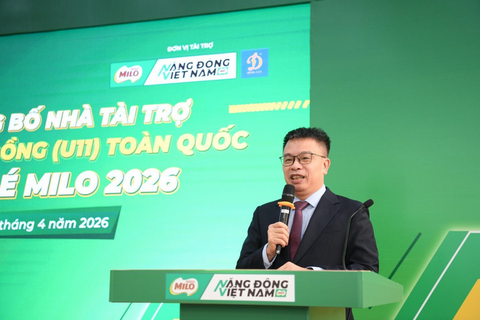 Nestlé MILO tiếp tục đồng hành cùng Giải Bóng đá Nhi đồng toàn quốc 2026