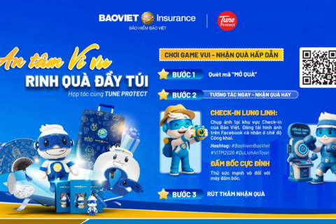 Check-in gian hàng Bảo hiểm Bảo Việt tại Hội chợ Du lịch Quốc tế Việt Nam: Nhiều ưu đãi hấp dẫn cho mùa du lịch sôi động