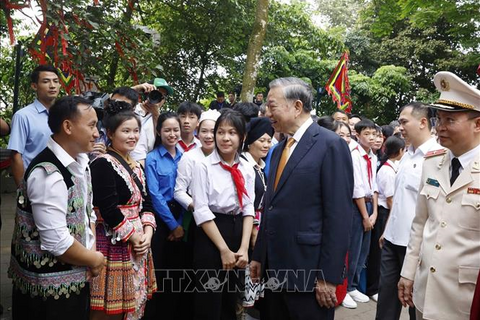 Toàn văn phát biểu của Tổng Bí thư, Chủ tịch nước Tô Lâm tại Lễ dâng hương tưởng niệm các Vua Hùng