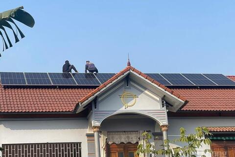 Miền núi Thanh Hóa đón làn sóng điện mặt trời mái nhà