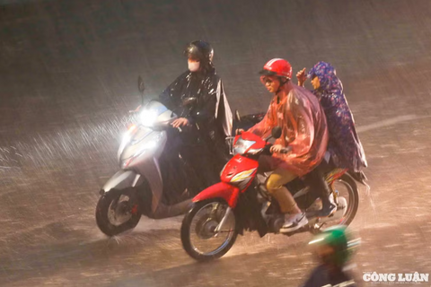 Cảnh báo mưa lớn ở Đông Bắc Bộ, Quảng Ngãi và Gia Lai đối mặt nguy cơ lũ quét