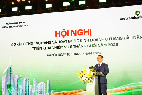 Vietcombank 6 tháng đầu năm 2026: Đồng hành cùng các mục tiêu quốc gia, bồi đắp những động lực tăng trưởng mới