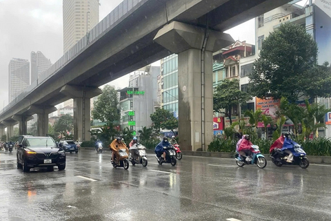 Thời tiết hôm nay (21-7): Bắc Bộ ngày nắng, đêm có mưa dông