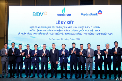 BIDV, Vietinbank sẵn sàng cùng Petrovietnam triển khai Dự án Nhà máy Nhiệt điện Ô Môn IV