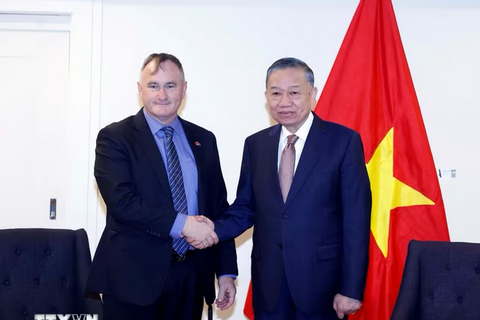 Tổng Bí thư, Chủ tịch nước Tô Lâm tiếp lãnh đạo một số doanh nghiệp tại Australia 