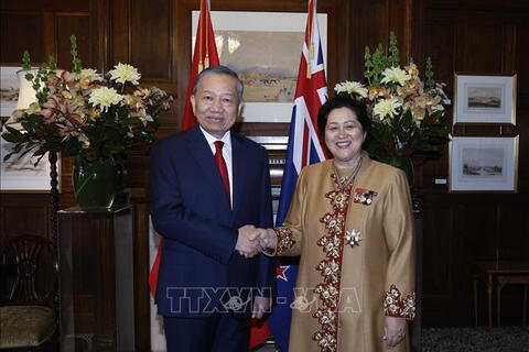 Tuyên bố chung giữa Việt Nam và New Zealand nhân chuyến thăm cấp Nhà nước của Tổng Bí thư, Chủ tịch nước Tô Lâm tới New Zealand