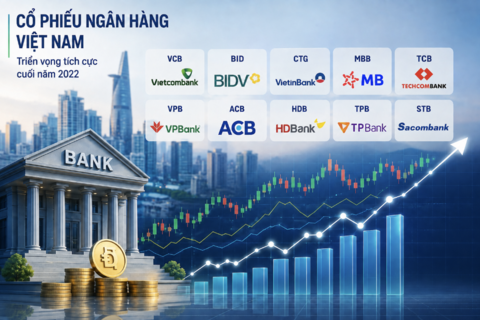 Cổ phiếu ngân hàng cuối năm phân hóa theo chất lượng