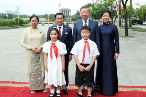 Tổng Bí thư, Chủ tịch nước Tô Lâm chủ trì Lễ đón chính thức Tổng thống Myanmar
