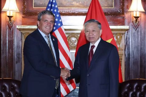Tổng Bí thư, Chủ tịch nước Tô Lâm tiếp Quyền Giám đốc Cơ quan Thương mại và Phát triển Hoa Kỳ