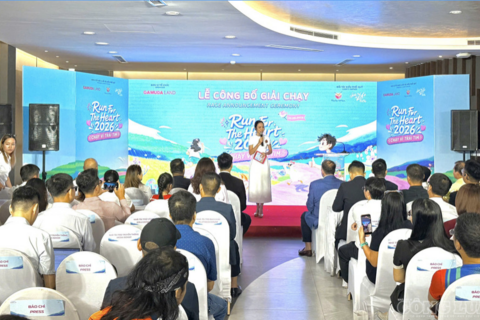 Khởi động giải chạy 'Run for the heart - Chạy vì trái tim 2026'