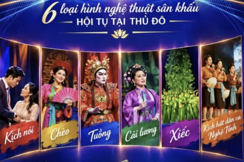 Phát vé miễn phí Liên hoan Sân khấu Hà Nội mở rộng 2026