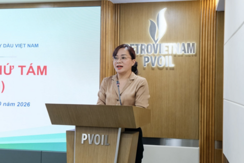 PVOIL gắn công tác xây dựng Đảng với mục tiêu tăng trưởng, tập trung hoàn thành kế hoạch năm 2026