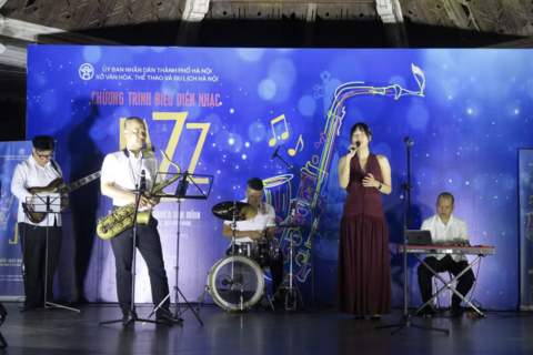 Giai điệu jazz kể chuyện tình Hà Nội