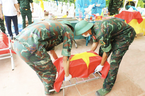 Hơn 2.700 phần mộ liệt sĩ ở Bắc Ninh đã được khai quật, lấy mẫu