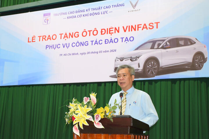 Tăng tốc đào tạo nhân lực ô tô điện chất lượng cao