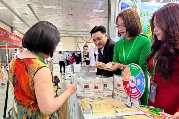 Vietsovpetro Resort Hồ Tràm quảng bá hình ảnh tại Hội chợ Du lịch Quốc tế Việt Nam 2026
