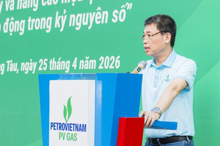 PV GAS phát động Tháng hành động về ATVSLĐ và Tháng Công nhân năm 2026