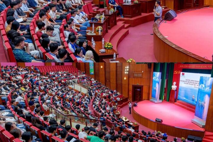 500 sinh viên Trường Đại học Bách khoa TP HCM tham quan kiến tập tại Vietsovpetro