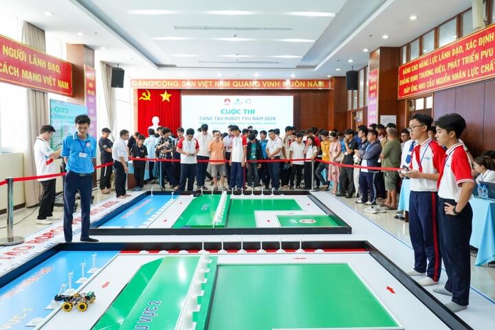 STEM Innovation Petrovietnam: Khơi nguồn đam mê khoa học đỉnh cao tại Sáng tạo Robot PVU 2026