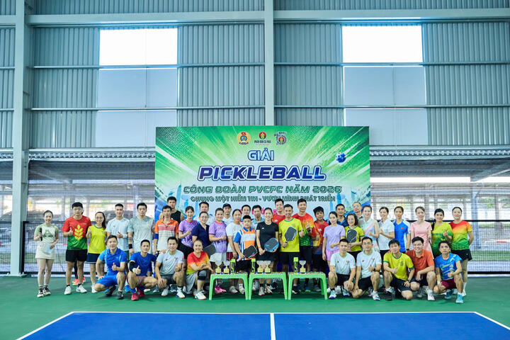 Giải Pickleball Công đoàn PVCFC 2026: Lan tỏa văn hóa rèn luyện – Gắn kết sức mạnh tập thể