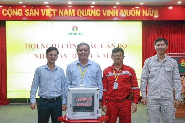 Công tác cán bộ Nhà máy Đạm Cà Mau: “Gửi gắm niềm tin - Kiến tạo đội ngũ kế thừa”