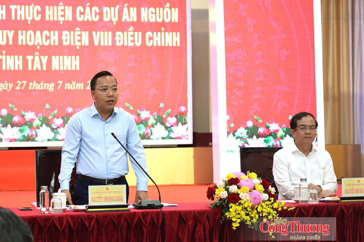 Bộ Công Thương làm việc với Tây Ninh về Quy hoạch điện VIII điều chỉnh