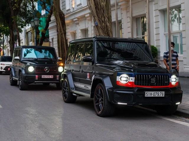 Mercedes-AMG G 63 bản độ Brabus nổi tiếng tại TP. HCM vượt hàng nghìn cây số ra Hà Nội - Ảnh 1.