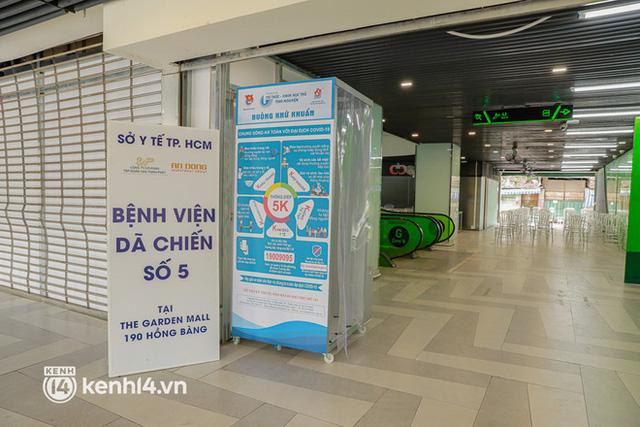 Cận cảnh bệnh viện dã chiến số 5 tại Thuận Kiều Plaza trước ngày hoạt động - Ảnh 1. Cận cảnh bệnh viện dã chiến số 5 tại Thuận Kiều Plaza trước ngày hoạt động - Ảnh 1.
