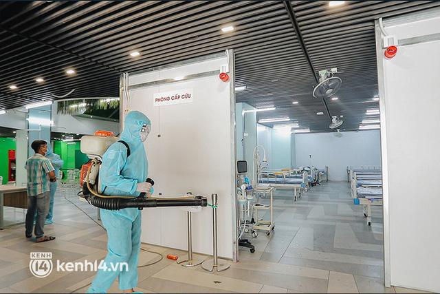 Cận cảnh bệnh viện dã chiến số 5 tại Thuận Kiều Plaza trước ngày hoạt động - Ảnh 3. Cận cảnh bệnh viện dã chiến số 5 tại Thuận Kiều Plaza trước ngày hoạt động - Ảnh 3.