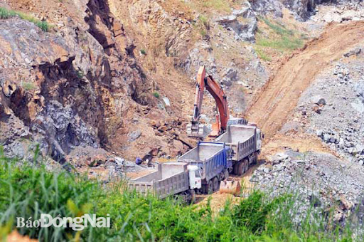 Đồng Nai: 33 dự án khai thác khoáng sản ký Quỹ Bảo vệ môi trường