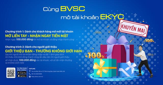 Chứng khoán Bảo Việt chính thức ra mắt dịch vụ mở tài khoản trực tuyến eKYC - Ảnh 1. Chứng khoán Bảo Việt chính thức ra mắt dịch vụ mở tài khoản trực tuyến eKYC - Ảnh 1.