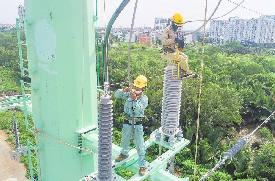 EVNHCMC đóng điện đưa vào vận hành trạm biến áp 110kV Phước Long và đường dây đấu nối