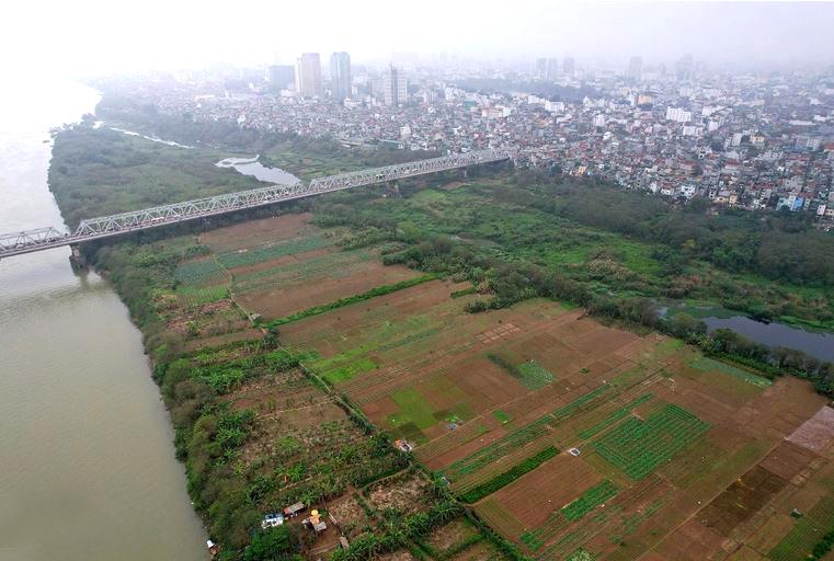 Bãi giữa sông Hồng quy hoạch thành công viên cây xanh, nhiều ý kiến ủng hộ - Ảnh 1