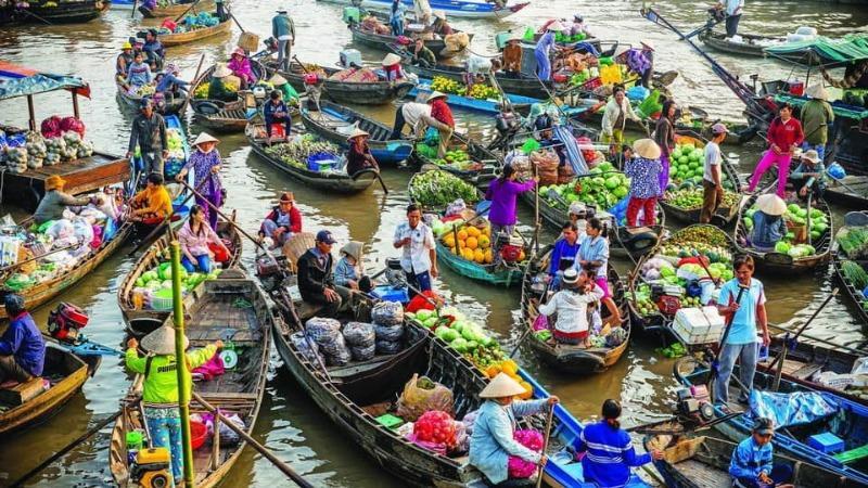 Vì sông Mê Kông không rác - Thí điểm mô hình Kinh tế tuần hoàn tại các chợ nổi ở Cần Thơ - Ảnh 3