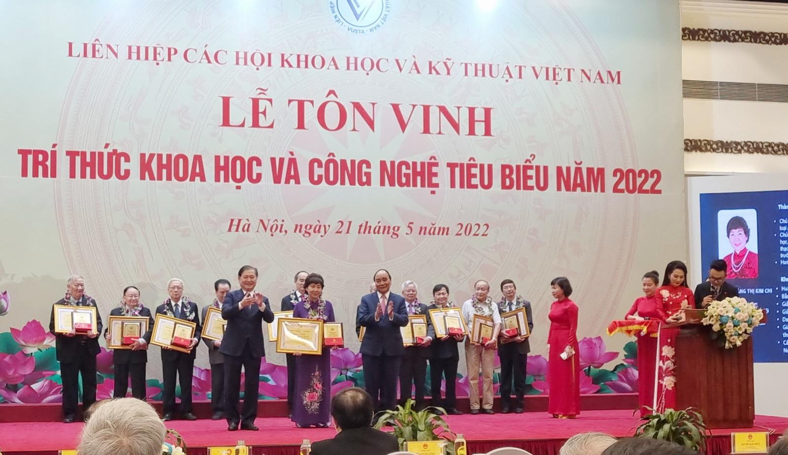 VUSTA tổ chức Lễ tôn vinh trí thức Khoa học và Công nghệ tiêu biểu năm 2022 - Ảnh 3