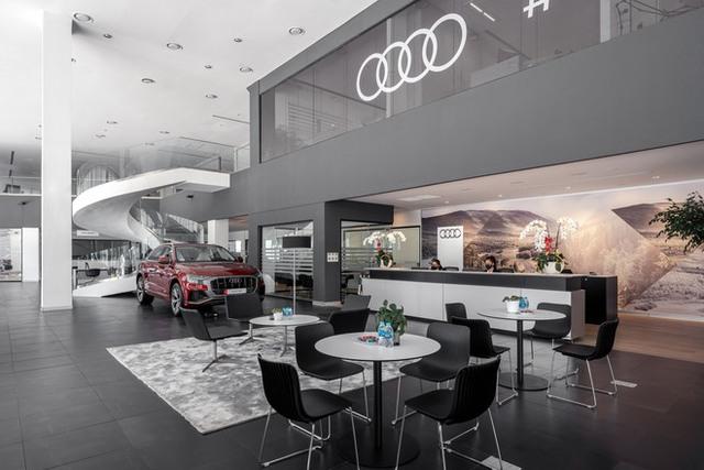 Bên trong showroom Audi lớn nhất Việt Nam: Vốn đầu tư hơn 140 tỷ đồng, rộng 9.000 m2, có cả khu sửa chữa dành riêng cho xe điện - Ảnh 9.