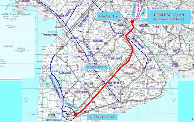 Dự án Cao tốc Cần Thơ – Cà Mau có tổng mức đầu tư hơn 28.520 tỷ đồng - Ảnh 1