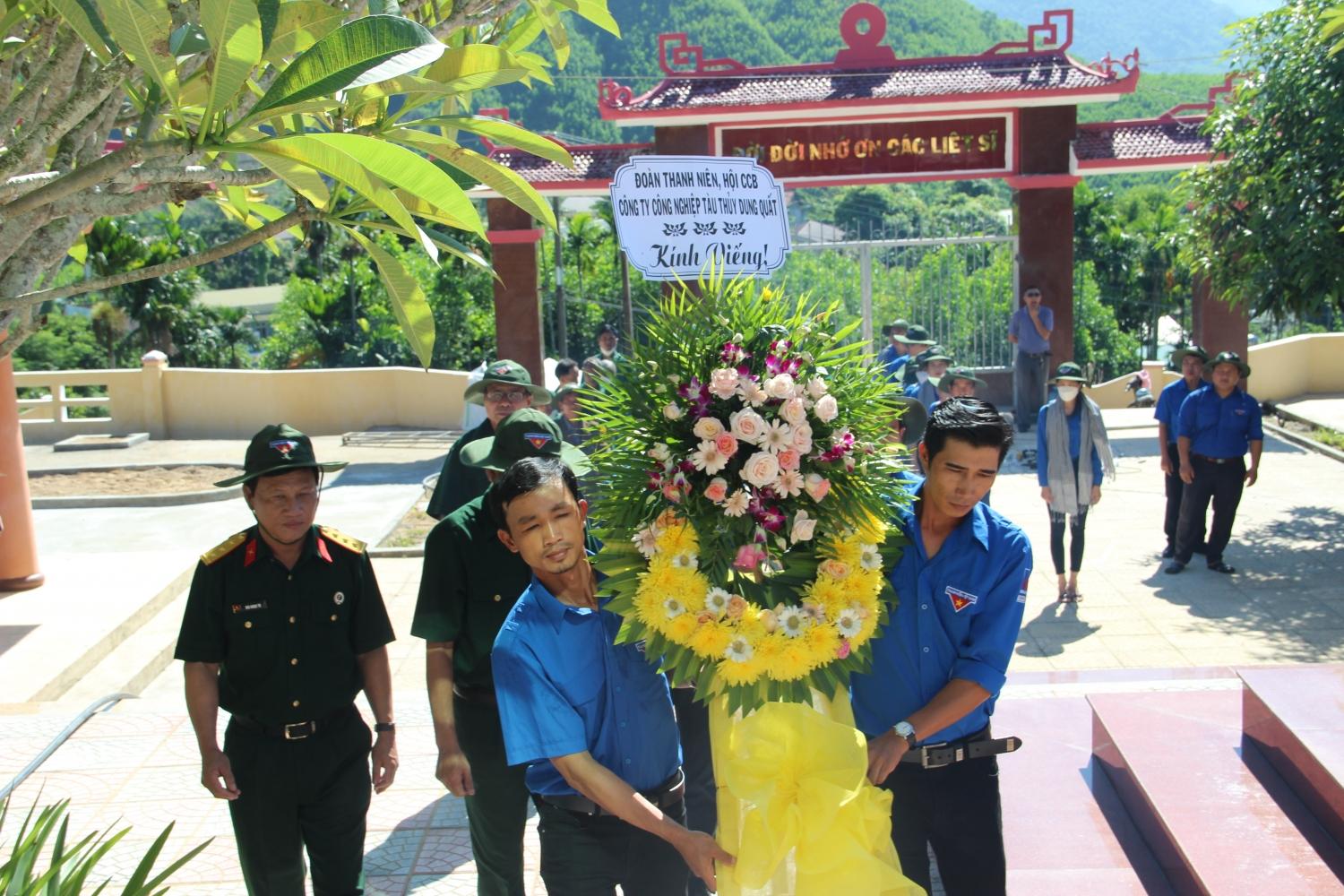 Hội Cựu chiến binh DQS tổ chức về nguồn