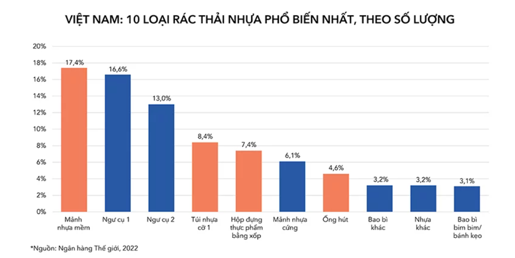 Lộ trình giảm thiểu rác thải nhựa, tiến tới cấm sử dụng hoàn toàn ở Việt Nam - Ảnh 1