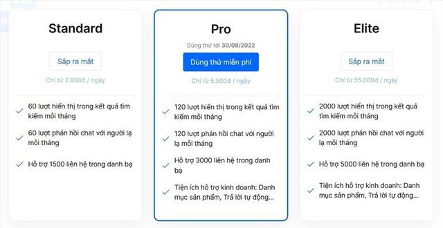 Zalo thu phí - nước cờ cao hay là mạo hiểm? - Ảnh 2.