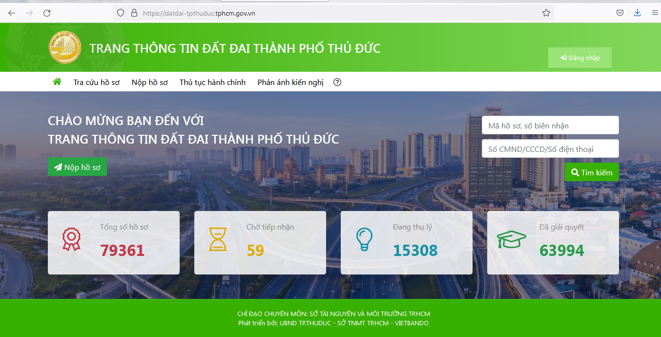 TP.HCM ra mắt Trang thông tin đất đai TP. Thủ Đức - Ảnh 3