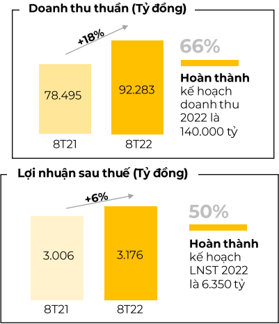 Lợi nhuận MWG về đáy một năm - Ảnh 1.