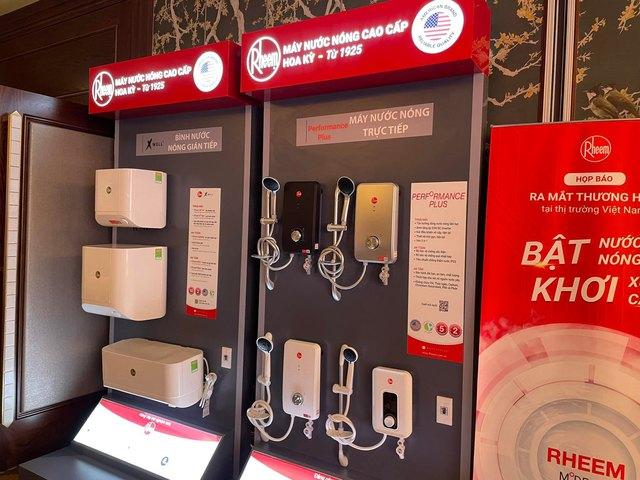 Thương hiệu máy nước nóng Mỹ Rheem chính thức ra mắt thị trường Việt Nam - Ảnh 1.